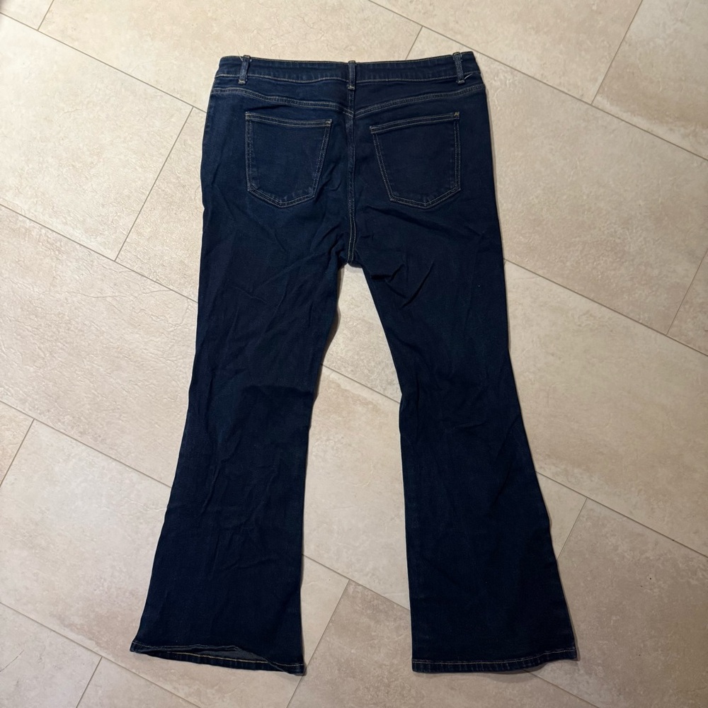 Michael Kors Dark Blue Flare Jeans 👖✨ - Picture 4 of 6